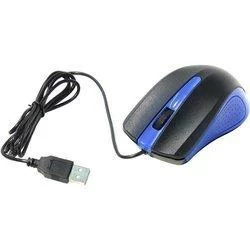 Оптическая компьютерная мышь Oklick 225M (USB) (сине-черный) - Мышь, клавиатура для компьютера и планшета