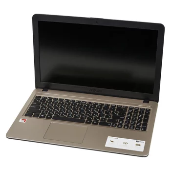 Ноутбук ASUS VivoBook A540BA-DM489, 15.6", AMD A4 9125 2.3ГГц, 4Гб, 1000Гб, AMD Radeon R3, Endless, 90NB0IY1-M06540, черный