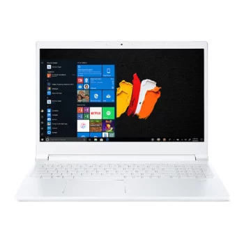 Ноутбук ACER ConceptD 3 CN315-71-76T2, 15.6", IPS, Intel Core i7 9750H 2.6ГГц, 16Гб, 1Тб SSD, nVidia GeForce GTX 1650 - 4096 Мб, Windows 10 Professional, NX.C57ER.001, белый