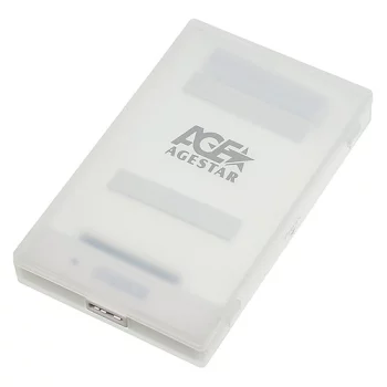 Внешний корпус для HDD/SSD AGESTAR 3UBCP1-6G, белый