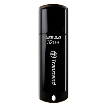 Флешка USB TRANSCEND Jetflash 350 32Гб, USB2.0, черный [ts32gjf350]