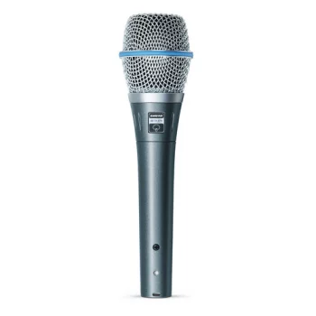 Микрофон SHURE Beta 87A, серебристый [beta87a]