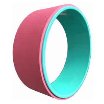 Колесо для йоги Atemi AYW01 d=32см розовый/бирюзовый (00-00005837)(AYW01)